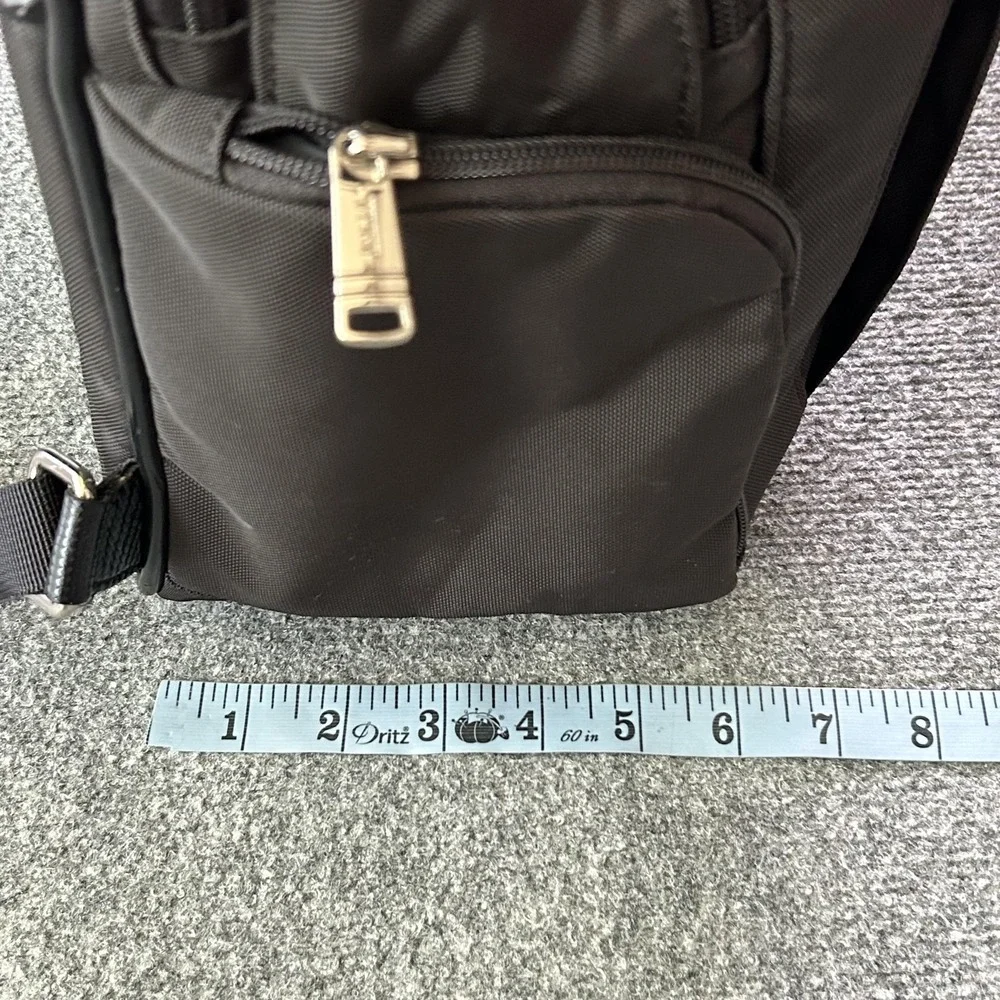 TUMI Arrive Bradley Carbon Fiber Look Backpack Laptop Travel Business Bag